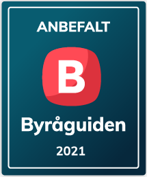 Byråguiden logo. Grafikk.