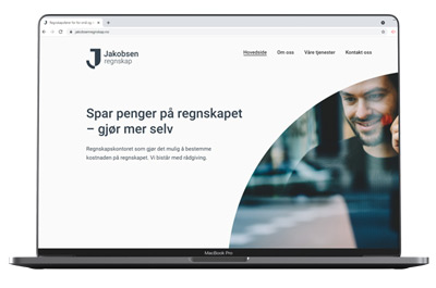 Nettsider for jakobsen Regnskap