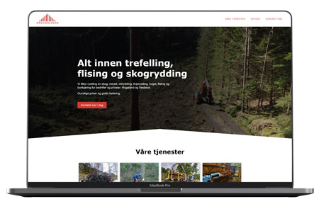 Nettsider for Knausen Skog